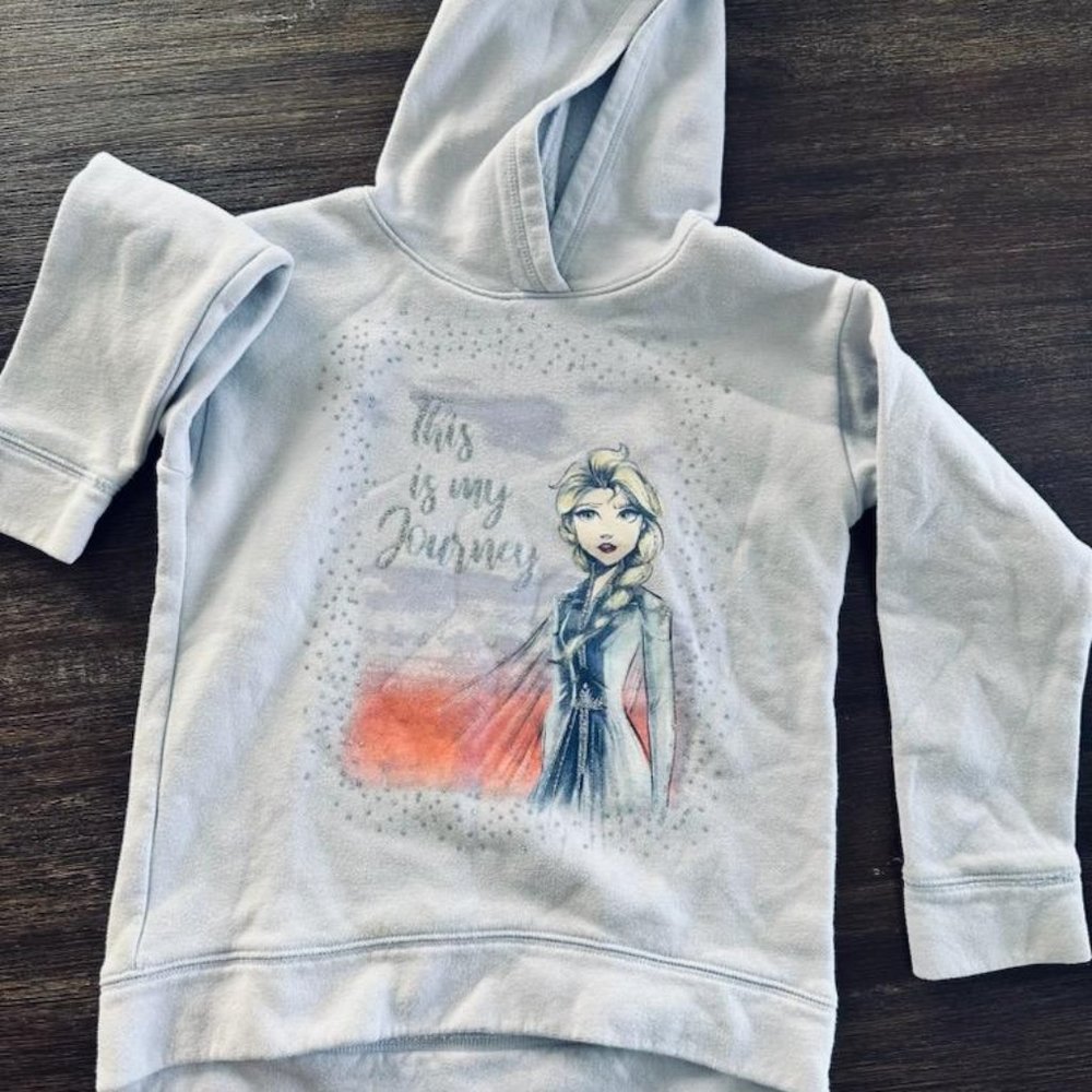 Girls Frozen Hoodie Sweatshirt